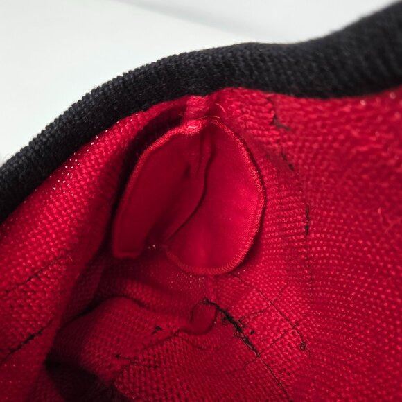 Vintage Lisa Nichols Knitted Cardigan Women's Velvet Strip Beaded Bow Accents M - Picture 6 of 6